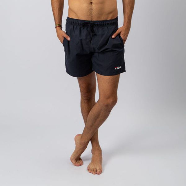 Fila Sawyer Men's Shorts - Navy,NZ 467-95468